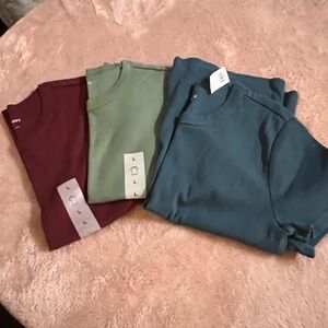 Old Navy Women's Tops - Burgundy, Green, Teal
